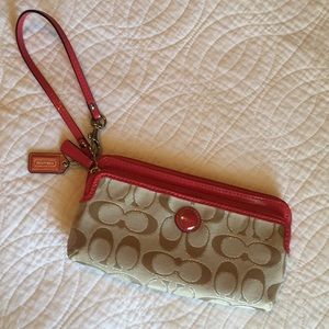 Authentic Coach wristlet
